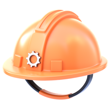 Safety Helmet  3D Icon