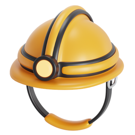 Safety Helmet  3D Icon