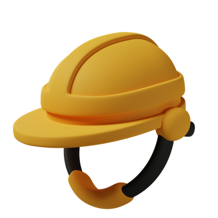 Safety Helmet  3D Icon