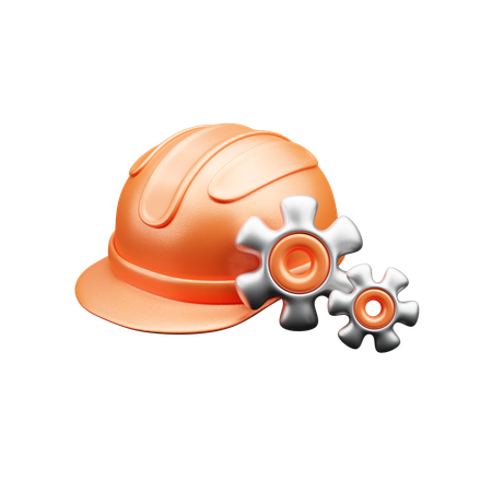 Safety Helmet  3D Icon