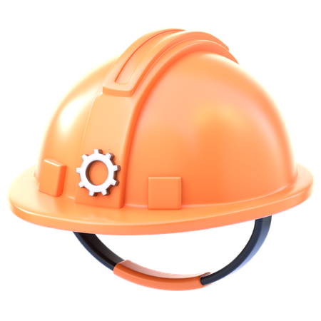 Safety Helmet  3D Icon