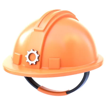 Safety Helmet  3D Icon