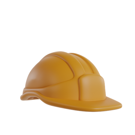 Safety Helmet  3D Icon