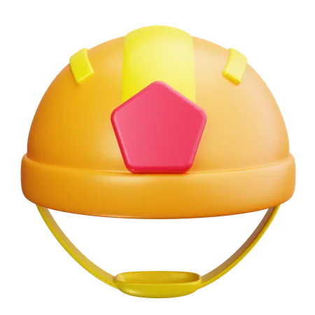 Safety Helmet  3D Icon