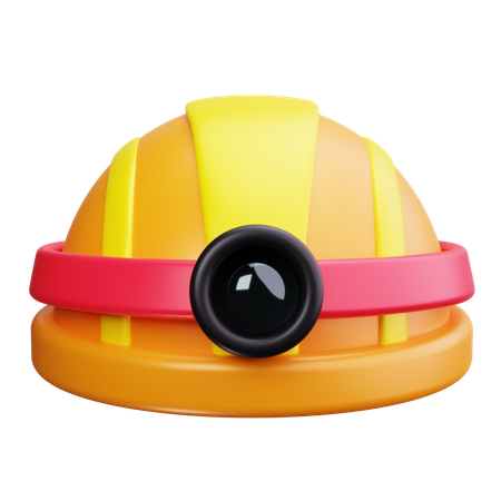 Safety Helmet  3D Icon