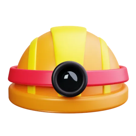 Safety Helmet  3D Icon