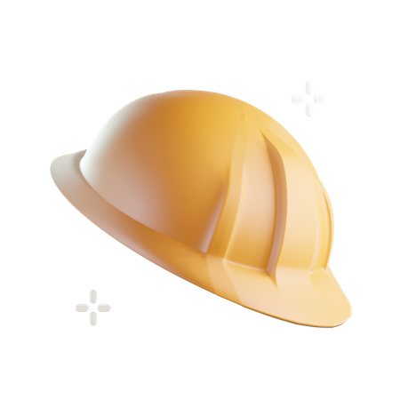 Safety Helmet  3D Icon