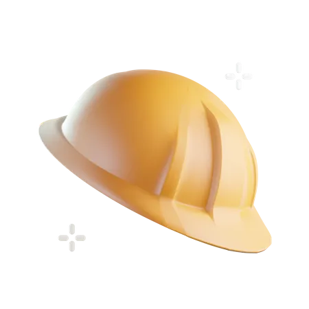 Safety Helmet  3D Icon