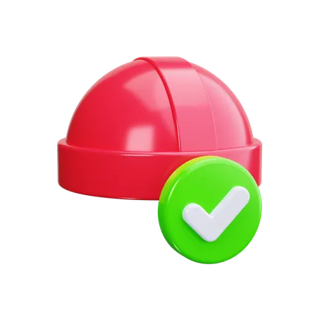 Safety Helmet  3D Icon