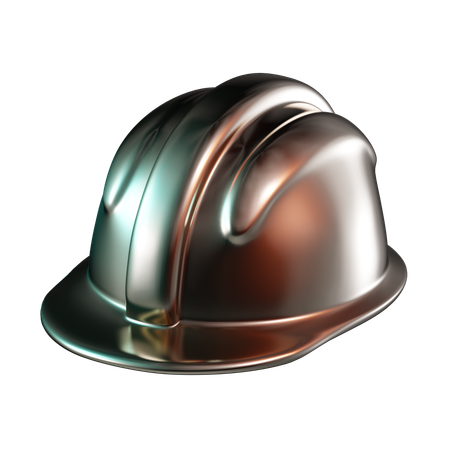 Safety Helmet  3D Icon