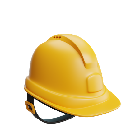 Safety Helmet  3D Icon