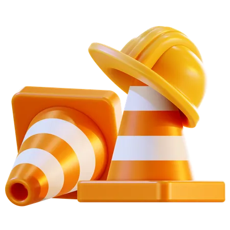 Safety Helmet  3D Icon