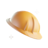 engineer helmet 3d logo