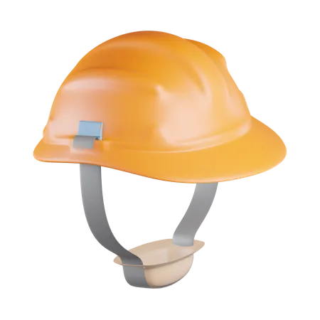 Safety Helmet 3D Icon