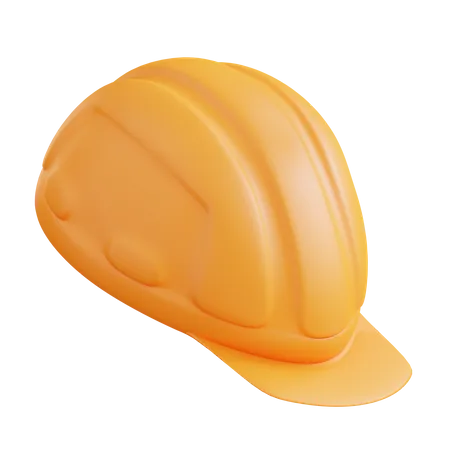3 D Illustration Safety Helmet 3D Icon