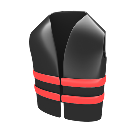 Safety jacket  3D Icon