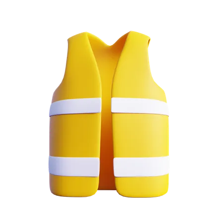 Safety Jacket  3D Icon