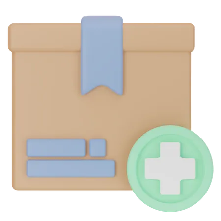 Safety Package  3D Icon