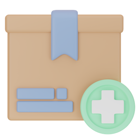 Safety Package  3D Icon
