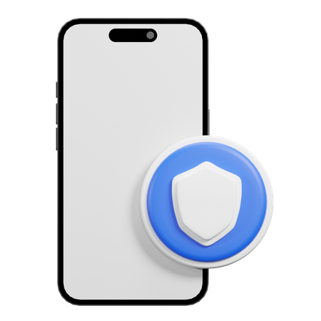 Safety Phone  3D Icon