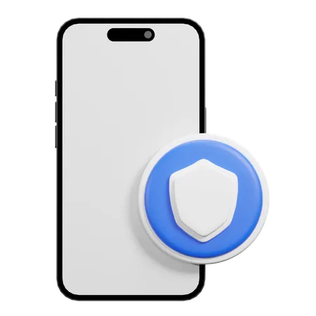 Safety Phone  3D Icon