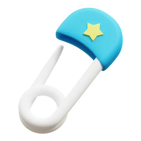 Safety Pin  3D Icon