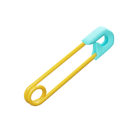 Safety Pin  3D Icon