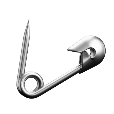 Safety Pin  3D Icon