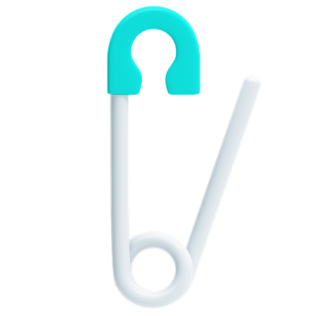 Safety pin  3D Icon