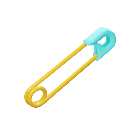 Safety Pin  3D Icon