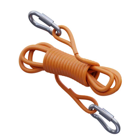 Safety Rope  3D Icon