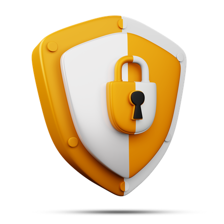 Safety Shield  3D Icon