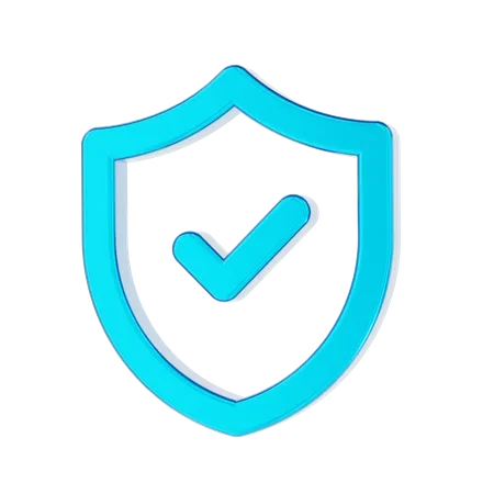 Safety shield  3D Icon