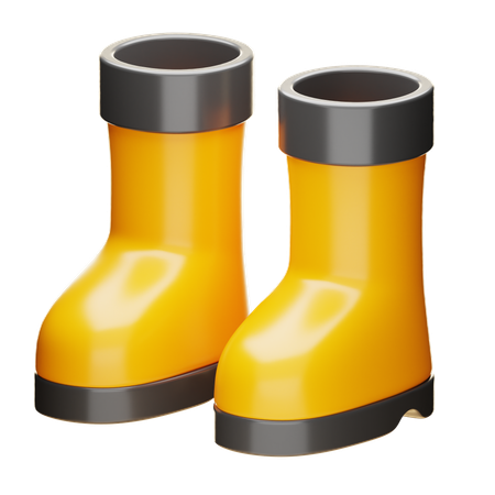 安全靴  3D Icon