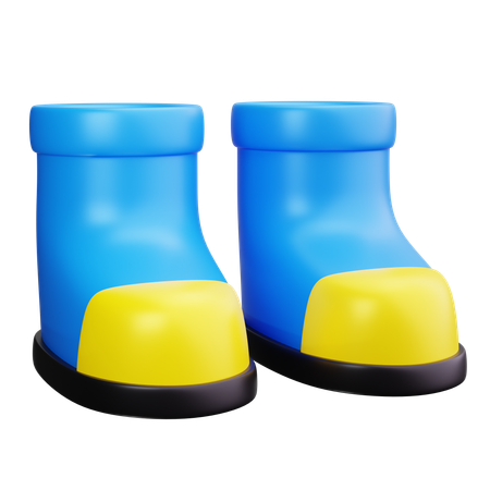 Safety Shoes  3D Icon