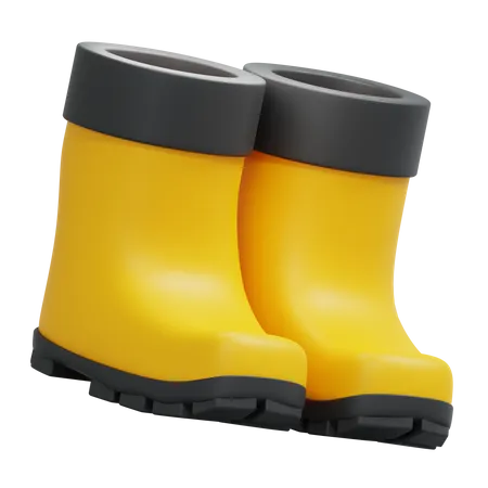 Safety Shoes  3D Icon