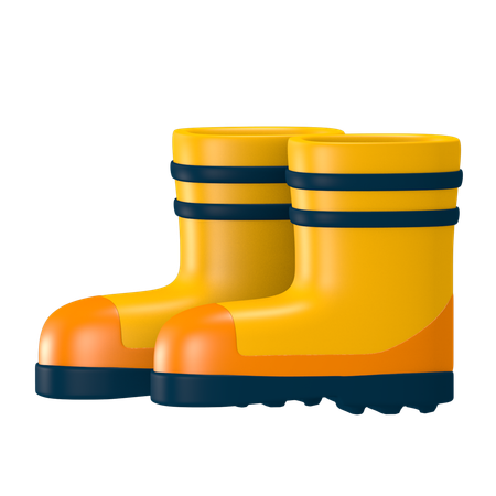 Safety Shoes  3D Icon