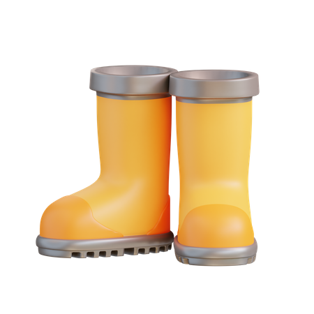 Safety Shoes  3D Icon