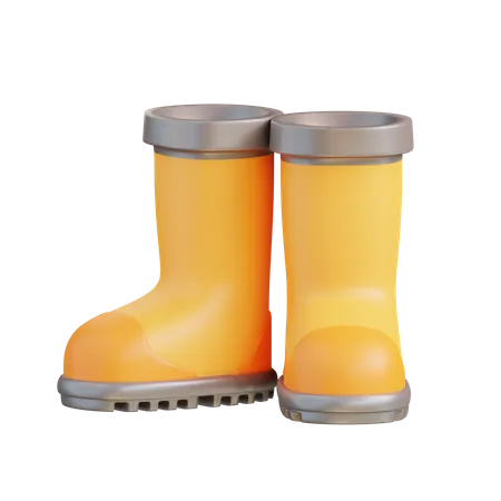 Safety Shoes  3D Icon