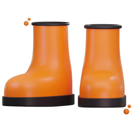 Safety Shoes  3D Icon