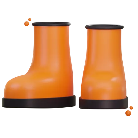 Safety Shoes  3D Icon