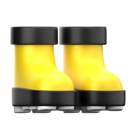 Safety Shoes  3D Icon