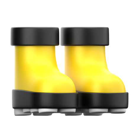 Safety Shoes  3D Icon