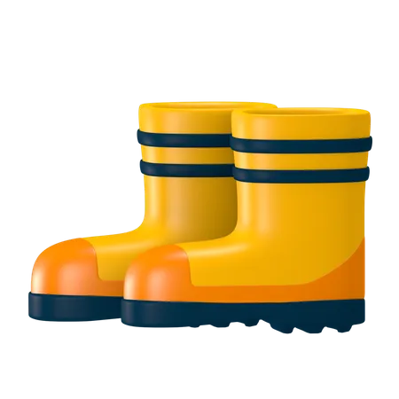Safety Shoes  3D Icon