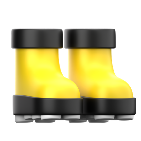 Safety Shoes  3D Icon