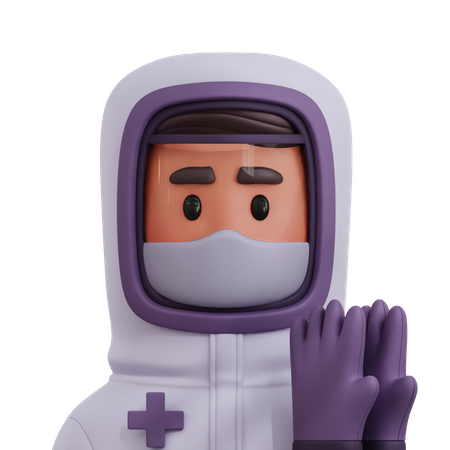 Safety Suit  3D Icon