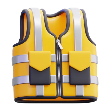 Safety Vest  3D Icon