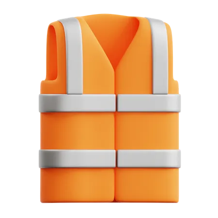 Safety Vest  3D Icon