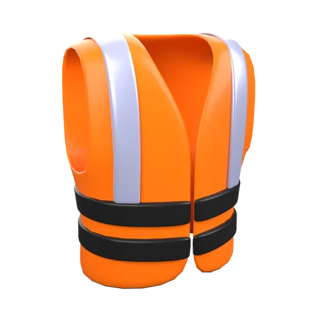 Safety Vest  3D Icon