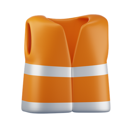 Safety Vest  3D Icon